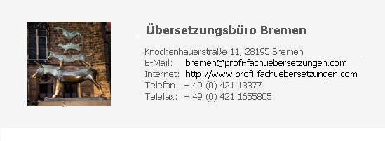 Übersetzer Bremen